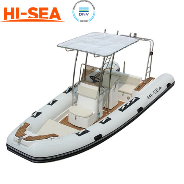 6.8m 12 Persons Rigid Inflatable Boat With Engine